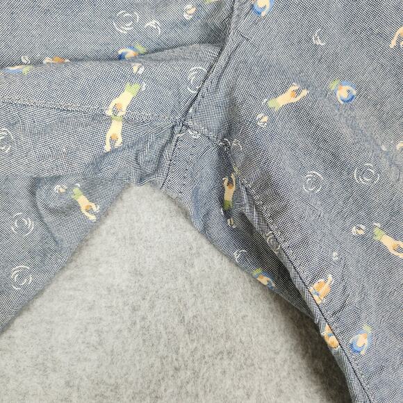 Mavi Shorts Mens Size 31 Flat Front Chino Summer Graphic Pattern - Picture 3 of 12